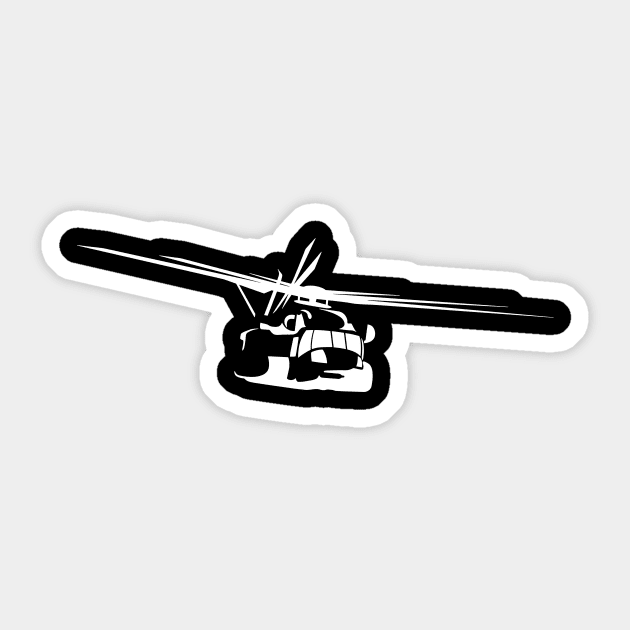 H-53 Sea Stallion Helicopter Sticker by hobrath